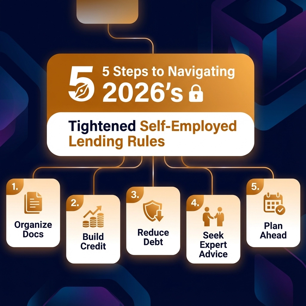 5 Steps to Navigating 2026's Tightened Self-Employed Lending Rules