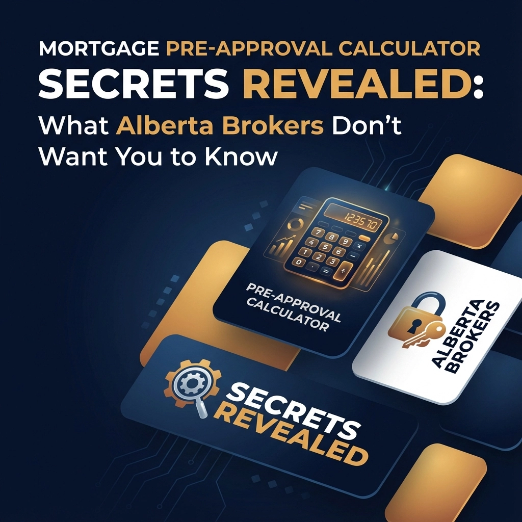 Mortgage Pre-Approval Calculator Secrets Revealed: What Alberta Brokers Don't Want You to Know