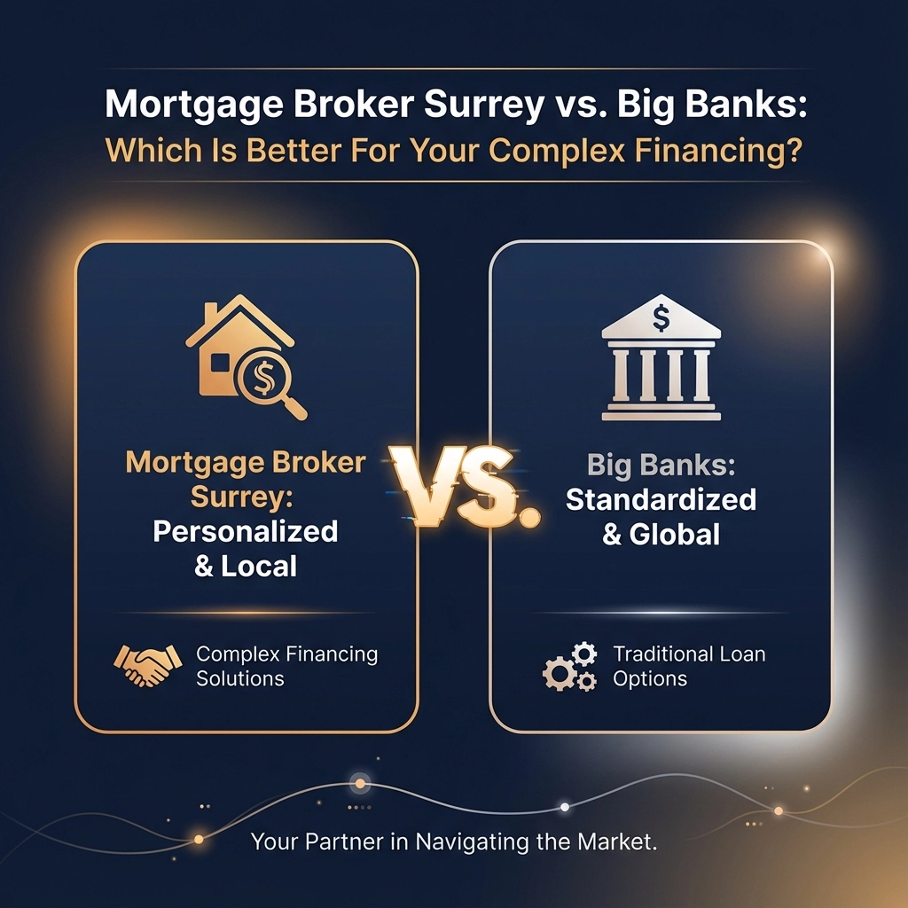Mortgage Broker Surrey vs. Big Banks: Which Is Better For Your Complex Financing?