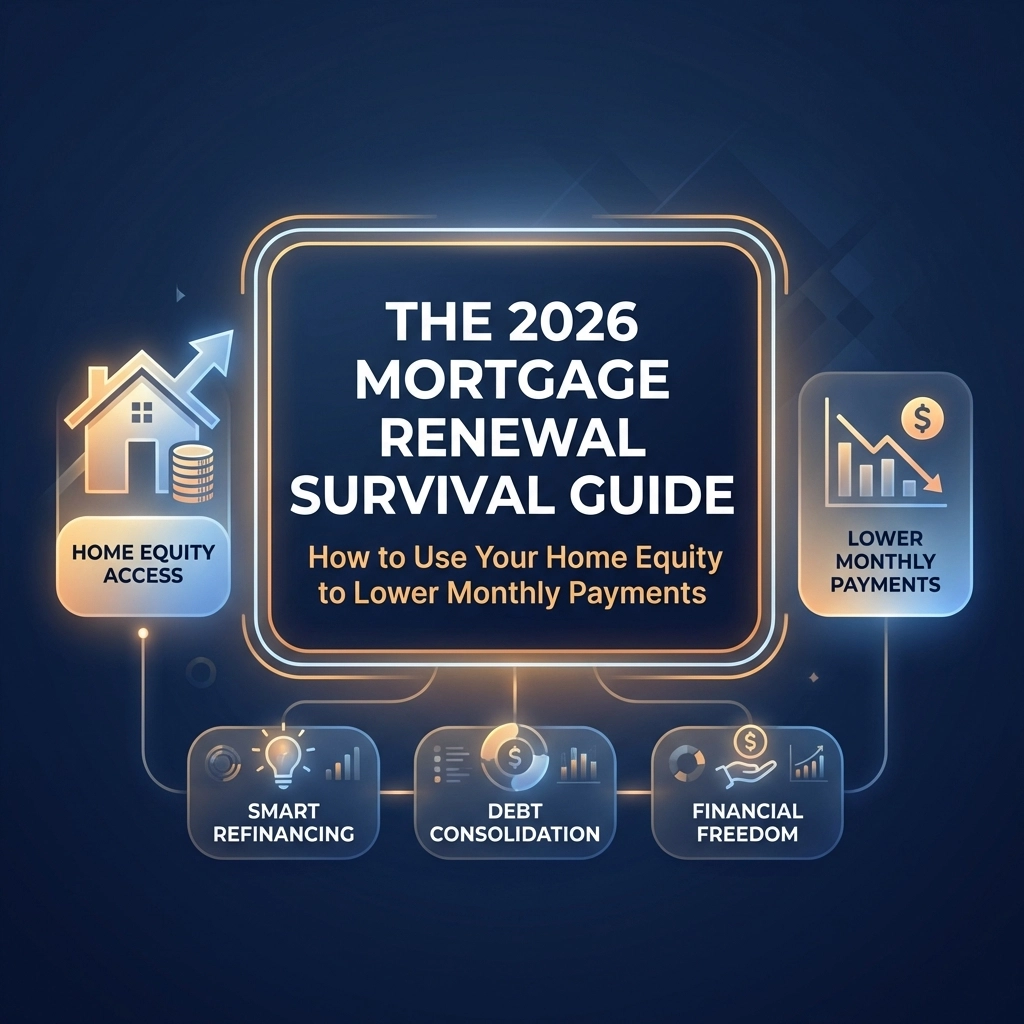 The 2026 Mortgage Renewal Survival Guide: How to Use Your Home Equity to Lower Monthly Payments