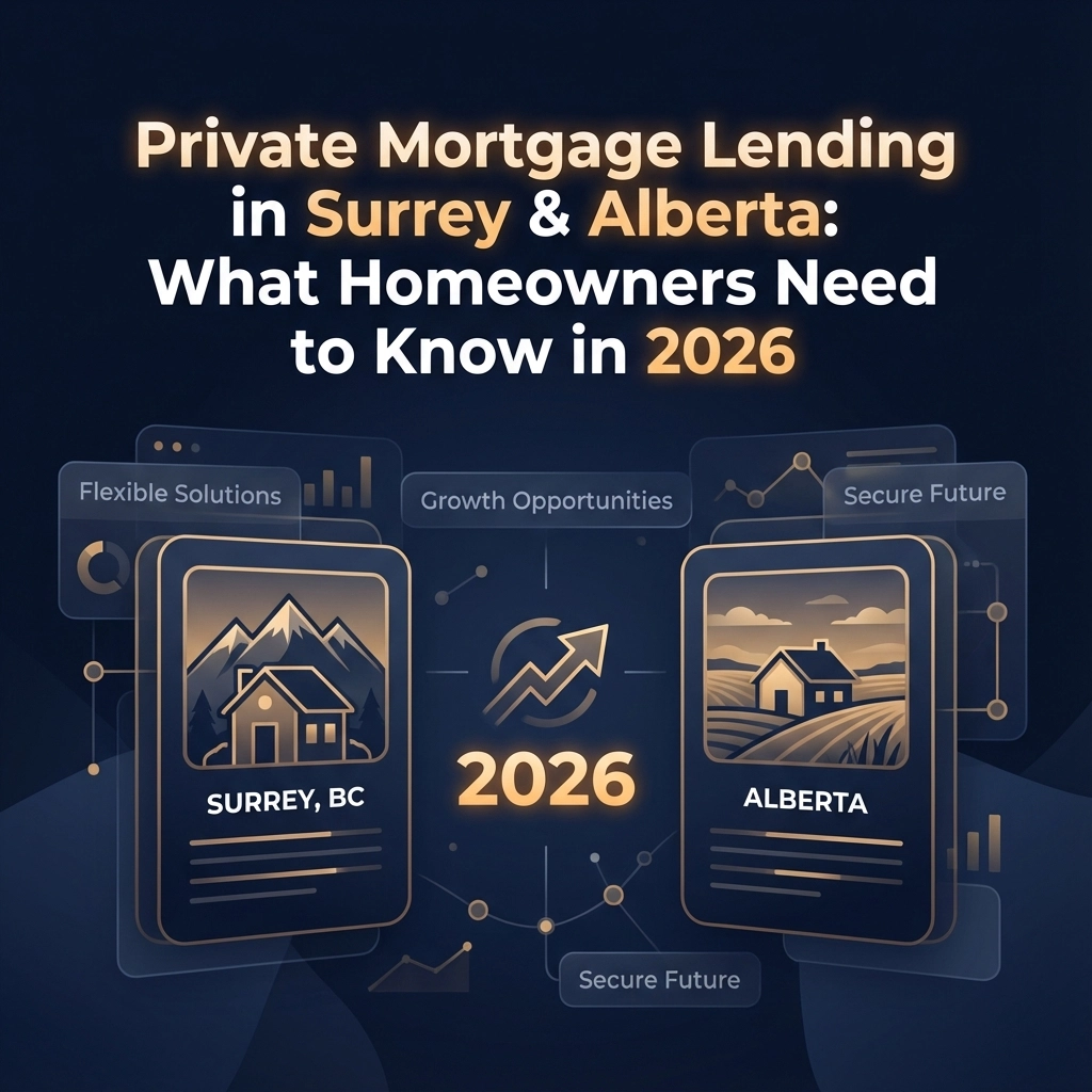 Private Mortgage Lending in Surrey & Alberta: What Homeowners Need to Know in 2026