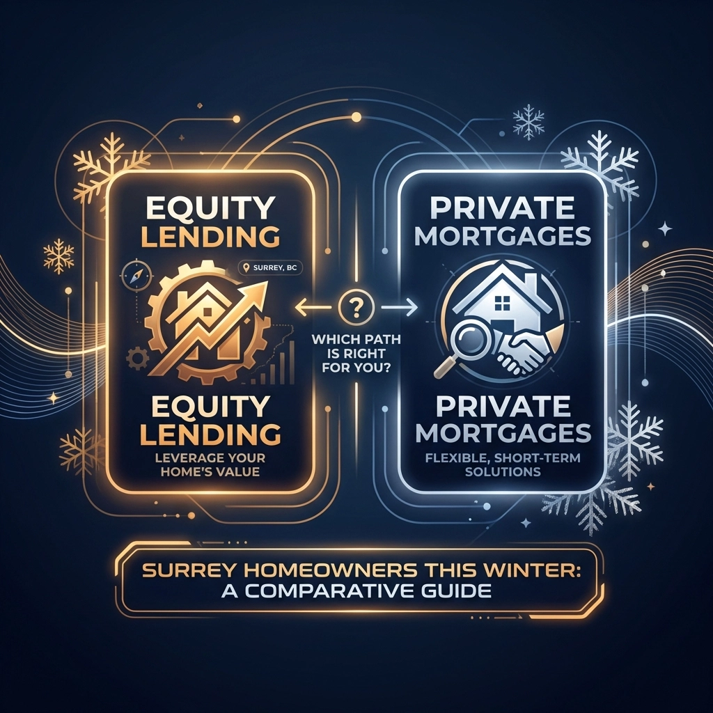 Equity Lending vs. Private Mortgages: Which Path is Right for Surrey Homeowners This Winter?
