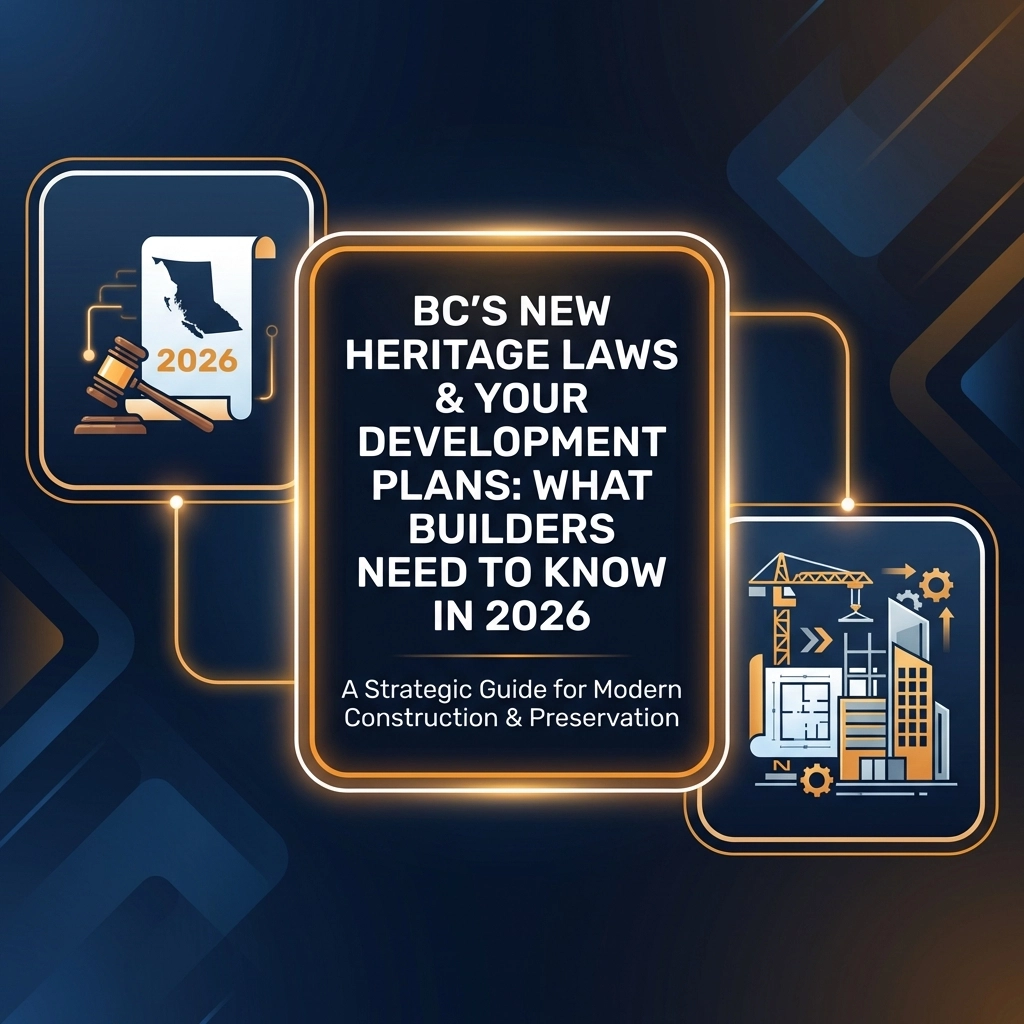 BC's New Heritage Laws & Your Development Plans: What Builders Need to Know in 2026